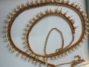 1 Gram gold gold plated Waist belt/Indian Belly Chain/ Adjustable Gold Belly chain/ Gold Plated belly chain kamarband / Antique Belly chain