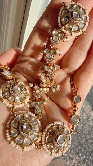 Sabyasachi inspired Moissanite diamond Bridal Hathphool /Diamond hand harness/Indian Jewelry/Hand Jewelry/Hathh Panja