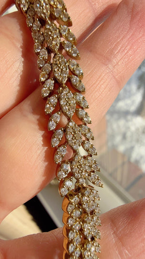 Antique Gold Baby pink diamond Necklace /Indian jewelry/ CZ Choker/Bridal choker/ Indian Necklace/Antique jewelry