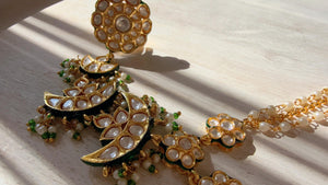 Pachi kundan Sabyasachi inspired diamond Hathphool single /Bridal Hath phool/Indian Jewelry/Hand Jewelry/Hath Panja