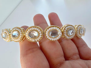 Kundan Head Band/Sheesh Phool /Indian Bridal Matha Patti/Sheesh patti/Matha phool/Sheesh patti//Sheesh Kundan Indian Jewelry/Bridal Jewelry/
