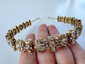 Kundan Antique finish Head Band/Sheesh Phool /Indian Bridal Matha Patti/Sheesh patti/Matha phool/Sheesh patti//ndian Jewelry/Bridal Jewelry/