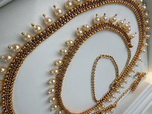 1 Gram gold gold plated Waist belt/Indian Belly Chain/ Adjustable Gold Belly chain/ Gold Plated belly chain kamarband / Antique Belly chain
