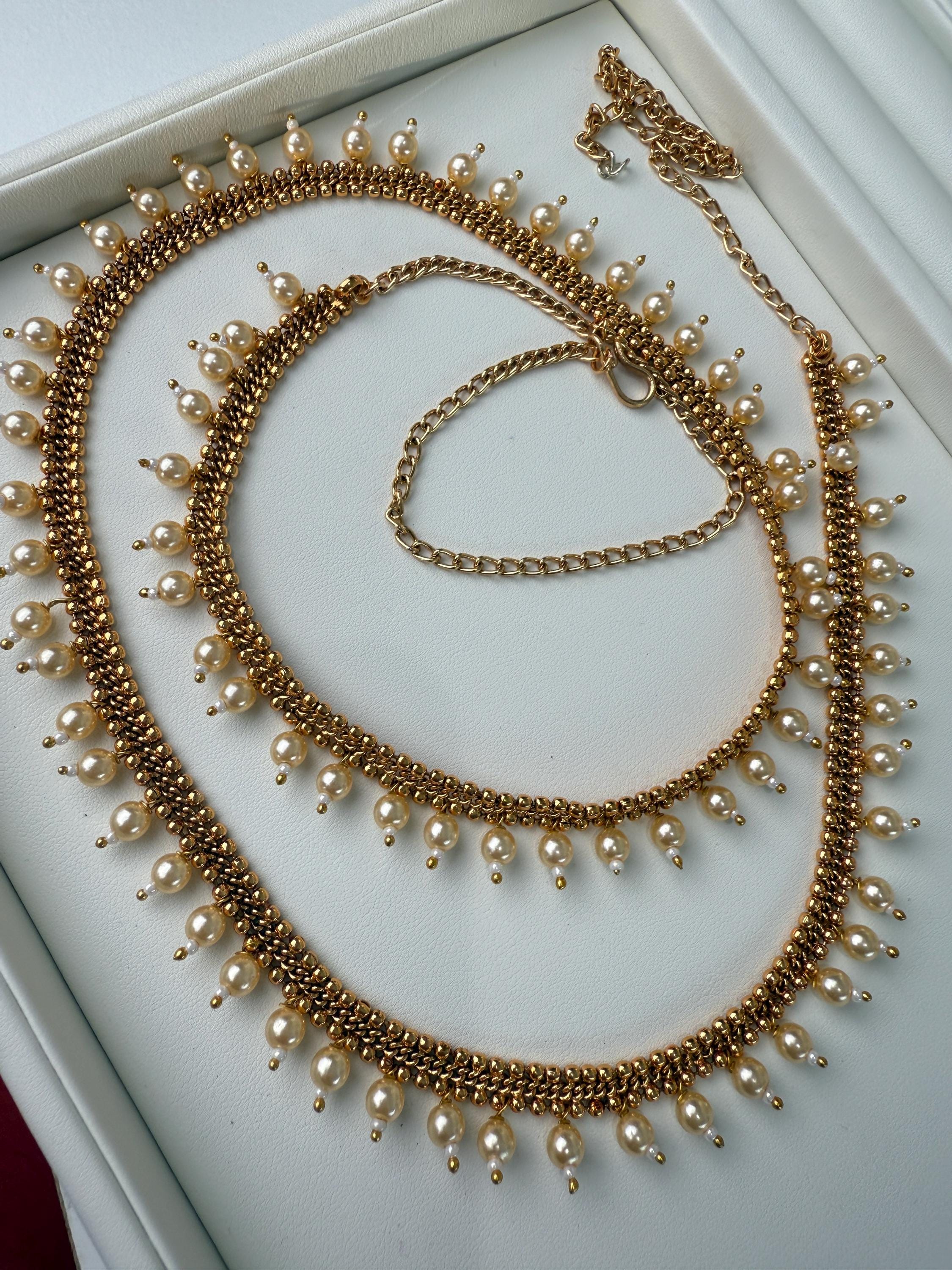 1 Gram gold gold plated Waist belt/Indian Belly Chain/ Adjustable Gold Belly chain/ Gold Plated belly chain kamarband / Antique Belly chain