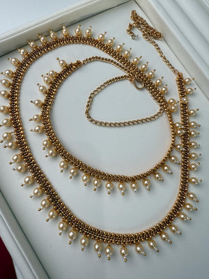 1 Gram gold gold plated Waist belt/Indian Belly Chain/ Adjustable Gold Belly chain/ Gold Plated belly chain kamarband / Antique Belly chain