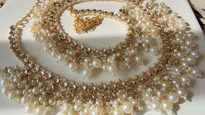 Adjustable bridal Kundan Belly Chain/Kundan Belly chain /Bridesmaid Jewelry/Indian Belly Chain / tagdi/Indian Wedding Jewelry /Sari belt