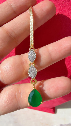 2 Tone Rhodium silver Maang tikka/ Indian Wedding Jewelry/ Matha patti/ Indian forehead jewelryDiamond Tikka Indian Jewelry