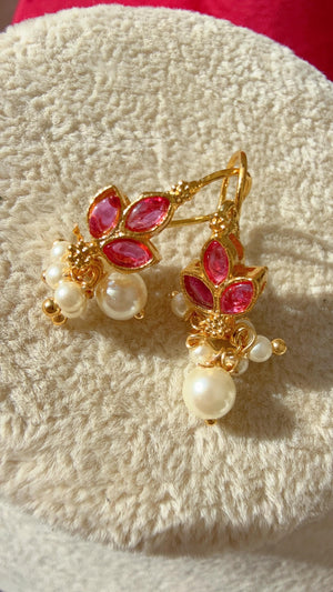 Marathi Bugadi Earrings/1gm Gold Plated earrings /Bugadi Clip-on Earrings for Women/Girls/Upper Ear Clip on Earrings/Indian wire earrings