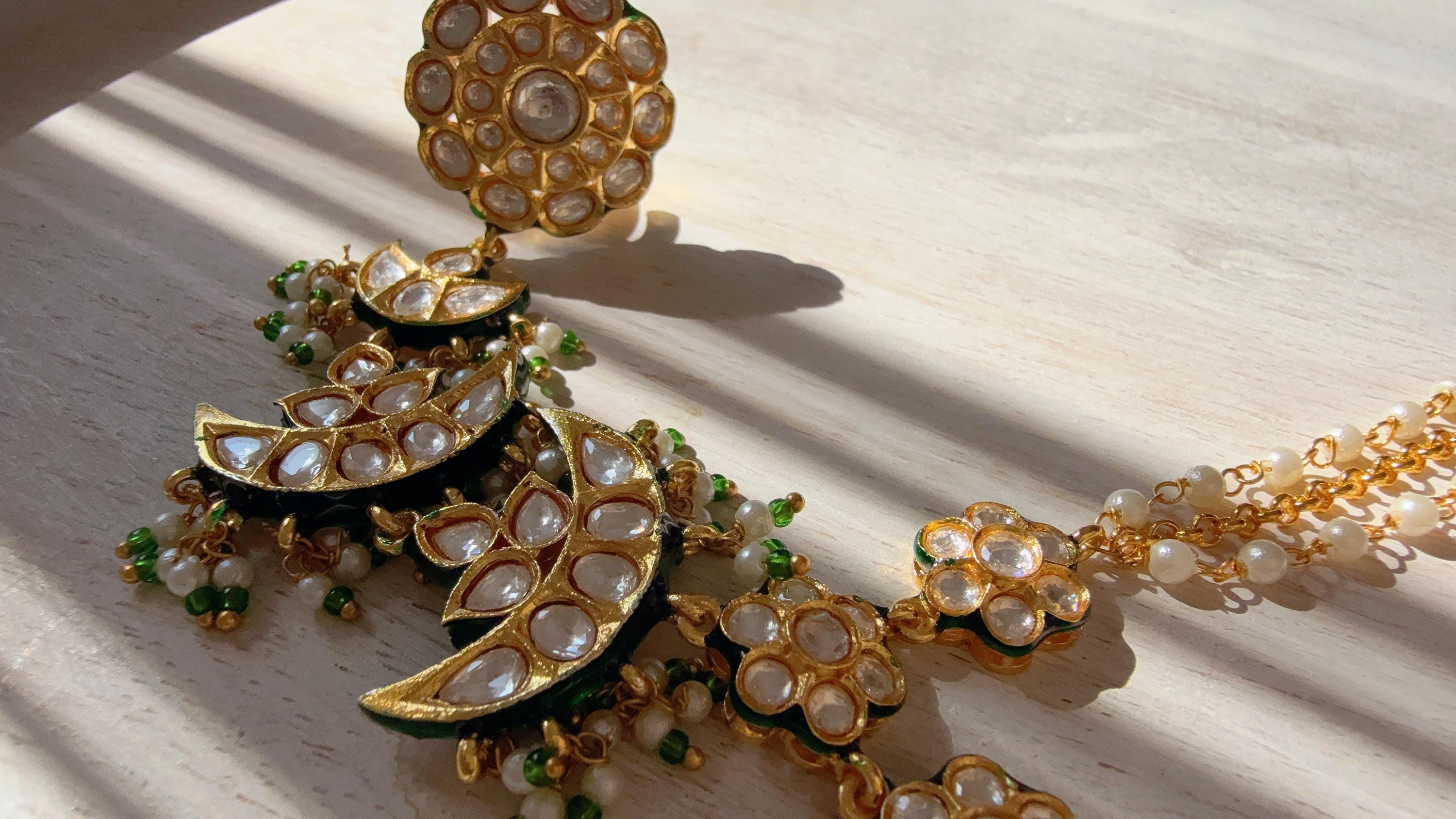 Pachi kundan Sabyasachi inspired diamond Hathphool single /Bridal Hath phool/Indian Jewelry/Hand Jewelry/Hath Panja