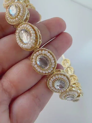 Kundan Head Band/Sheesh Phool /Indian Bridal Matha Patti/Sheesh patti/Matha phool/Sheesh patti//Sheesh Kundan Indian Jewelry/Bridal Jewelry/